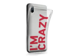 SBS, Covers, Cover I’m Crazy für iPhone XS/X, Produkte & Wohnen