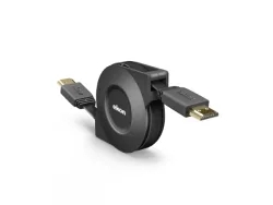 EKON, HDMI, Vergoldetes, einziehbares HDMI v.2.0 -Kabel, Produkte & Wohnen
