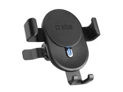 sbs mobile Lüftungsgitter Handy-Kfz-Halterung mit Induktionsladefunktion 85 mm (max)