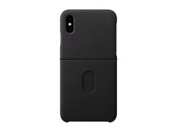 SBS, Covers, Hartcover aus Echtleder für iPhone XS Max, Produkte & Wohnen