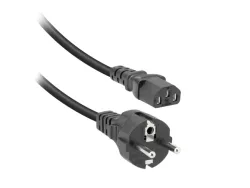 EKON, Stromkabel, Schuko-Netzkabel mit IEC-Stecker, Produkte & Wohnen
