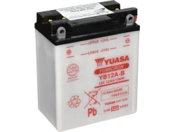 YUASA, Fahrzeugbatterie, Yumicron 12V/12.6Ah/150A LxBxH: 134 // 80 // 160 // S:1, AUTO & BIKE, YB12A-B