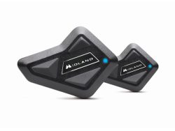 Midland C1410.01 BT Mini Twin Motorrad-Gegensprechanlage Passend für (Helmtyp) alle Helmtypen