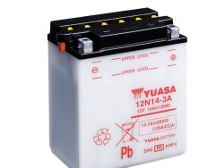 YUASA, Fahrzeugbatterie, Conventional 12V/15Ah/125A LxBxH: 134 // 89 // 166 // S:0, AUTO & BIKE, 12N14-3A
