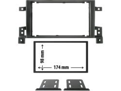 Phonocar, Fahrezeug Hifi, Radioblende anthrazit Suzuki, AUTO & BIKE, 03623