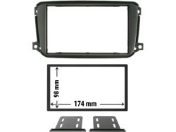 Phonocar, Fahrezeug Hifi, Radioblende schwarz Smart, AUTO & BIKE, 03621