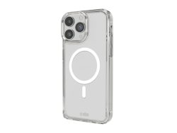 SBS, Kompatibles kabelloses Laden, Transparente steife Hülle, kompatibel mit MagSafe-Ladefunktion für iPhone 14 Pro Max, Produkte & Wohnen