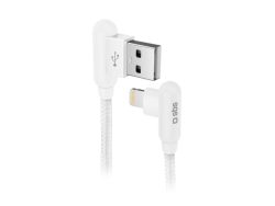 SBS, Lightning, Lightning-Kabel mit 90°-Anschlüssen, Produkte & Wohnen