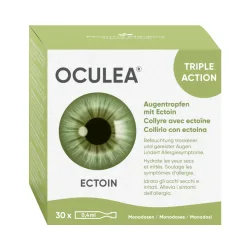 Oculea Ectoin Augentropfen 30 x 0.4 ml Ampullen | Augentropfen