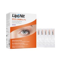 Lipo Nit Hyaluron Augentropfen 0.1% 30x0.4ml Ampullen | Augentropfen