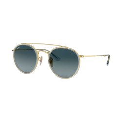 Ray-Ban Round Double Bridge Rb3647n 9123/3m 51 | Sonnenbrillen