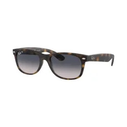 Ray-Ban New Wayfarer Blau polarisiert/ Havanna M | Sonnenbrillen