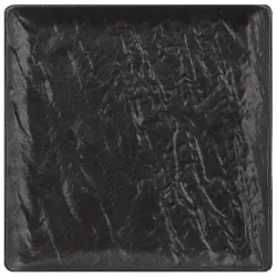 Platte quadratisch schwarz 15x15cm
