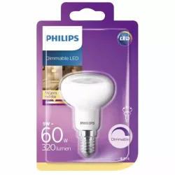 Philips Refl. 60W E14 dimm. Reflektorform – LED/Leuchtmittel/Glühbirne