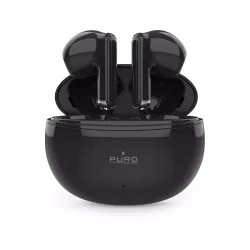Puro Stereo Bluetooth True Wireless PLAY 2 Earphones, USB-C, black In-Ear Earphones – In Ear Kopfhörer – schwarz