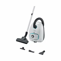 Bosch Serie 4 ProHygienic BGD41HYG Beutelstaubsauger – Staubsauger mit Beutel – weiss