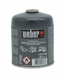 Weber BABY Q CARTOUCHE Gas Kartusche – Weber Holzkohle/Briketts/Grill Anzünder – schwarz