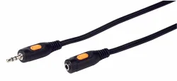 Vivanco Klinke Verlängerung, 5.0m Audio Verlängerung – Audio Kabel/AUX Kabel