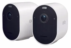 Arlo Pro 5 Spotlight Security 2St Netzwerkkamera – Überwachungskamera – weiss