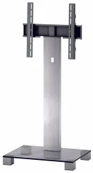 Balcar PR2550-C-SLV Schulungswagen PR2550 Klarglas Alu – TV Möbel – silber