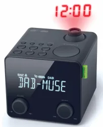 Muse M-189 CDB Radiowecker – DAB Radiowecker – schwarz