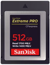SANDISK CFexpress Extreme Pro 512GB - 1700MB/s Speicherkarte – Speicherkarte/SD Karte/MicroSD Karte