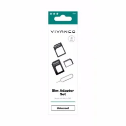 Vivanco SIM Adapter Set – Keyfinder/Selfie Stick/Gadgets