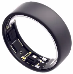 UltraHuman Ring AIR Grösse 5 - Matt Grey Gesundheitstracker – Smart Ring - Smartring – grau