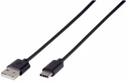 Vivanco USB Type-C Verbindung, 2m – USB C Kabel/Adapter/Ladegerät