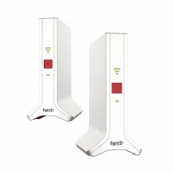 FRITZ! MESH SET 4200 INT 2-Pack WLAN AC Repeater – LAN & WLAN Router – weiss