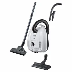 Bosch Serie 4 BGD38PARCH Beutelstaubsauger – Staubsauger mit Beutel – weiss