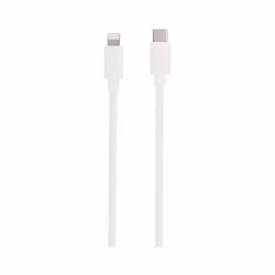 Vivanco USB-C - Lightning 0.5m Weiss Komfortables und schnelles Verbinden durch beidseitig verwendbaren USB – USB C Kabel/Adapter/Ladegerät