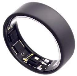 UltraHuman Ring AIR Grösse 11 - Matt Grey Gesundheitstracker – Smart Ring - Smartring – grau