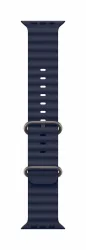 Apple 49mm Navy Ocean Band - Natural Titanium Finish Zubehör Smartwatches – Apple Watch Zubehör