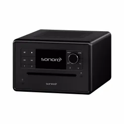 Sonoro ELITE Schwarz (matt) - Schwarz Stereoanlage – Stereoanlage/Hifi Anlage – schwarz matt