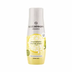 Sodastream Soda-Mix Holunderblüte Zero 440 ml Sirup – Wassersprudler Sirup – gelb