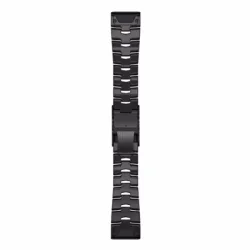 Garmin 26mm QuickFit Carbon Gray DLC Titanium Smart Accessories – Garmin Smartwatch Zubehör