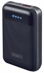 SBS, Power Delivery, Powerbank Power Delivery 20W bei 10.000 mAh, matt gerändelt, Produkte & Wohnen