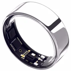 UltraHuman Ring AIR Grösse 13 - Space Silver Gesundheitstracker – Smart Ring - Smartring – silber