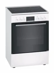 Bosch HKS 79U220 C 400V Kochherd freist. m. Glask. – Kochherd freistehend – weiss