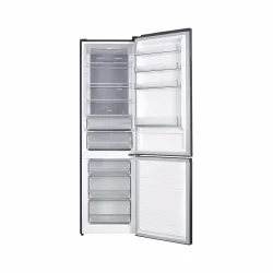 Trisa Kombi Kühlschrank 377 L Edelstahl Kühlschrank mit Gefrierfach – Kühlschrank mit Gefrierfach freistehend