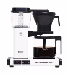 Moccamaster KBG Select - matt white Filterkaffeemaschine – weiss