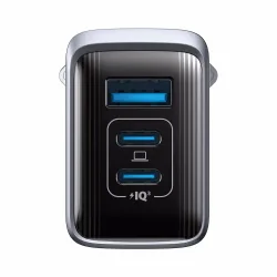 Anker Prime 3in1 100W Ladegerät – USB C Kabel/Adapter/Ladegerät – schwarz