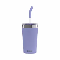 Sigg HELIA PEACEFUL BLUE 0.45 L Reisebecher – Trinkflasche/Thermosflasche/Shaker – blau