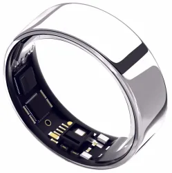 UltraHuman Ring AIR Grösse 10 - Space Silver Gesundheitstracker – Smart Ring - Smartring – silber