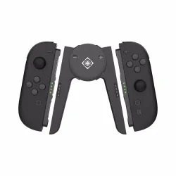 Deltaco Grip and charging station Griff- und Ladestation – Nintendo Switch 2 Zubehör – schwarz