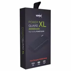 Verico Power Guard XL 20000mAh Black Powerbank – schwarz