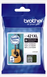 BROTHER Tintenpatrone HY schwarz LC-421XLBK DCP-J1050 500 Seiten