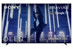 Sony K55XR80PAEP - 55'', 4K UHD OLED TV, Bravia 8, Google TV, 2024 OLED UHD TV – Fernseher – schwarz
