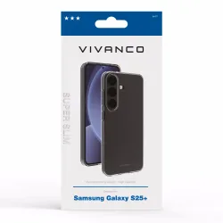 Vivanco Super Slim Cover für Galaxy S25+ Samsung Galaxy S25+ Cover – Handyhülle/Handy Tasche